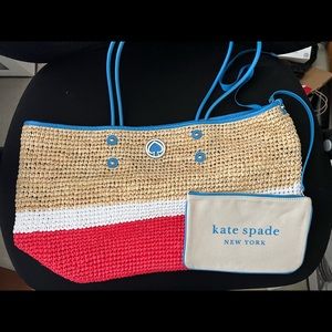 Kate Spade Beach Bag with pouch